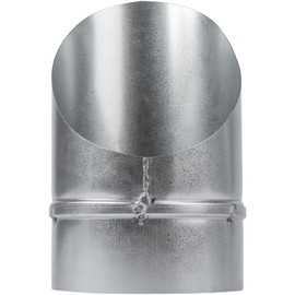 Vent Systems 4" Inch Galvanized Steel Duct Vent Cap - Vent Cover for Ducting - Exhaust Duct Pipe Cover with Hood - Dryer Vent Cover - Mesh Screen - Duct/HVAC Air Vent Deflector Plug - End Cap