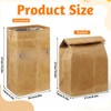 Alrhso Waxed Lunch Bag Canvas Sack Reusable Insulated Lunch Sack