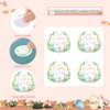Lucleag 2 Inch Happy Easter Stickers for Kids, Round Easter