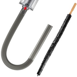 Fullclean Dryer Vent Cleaner Kit for Dyson Gen5 V15 V12 V11 V10 V8 V7 Lint Vacuum Atttachments Detect Absolute Cyclone Outsize Slim Vacuum Cleaner Nozzle Crevice Flexible Dryer Lint Remove Tool