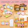 AMFUN 20 Pack Cute Sticky Notes Set, Cartoon Animal Sticky