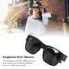 Oversized Sunglasses Fit Over Glasses PC Non Slip UV Protection