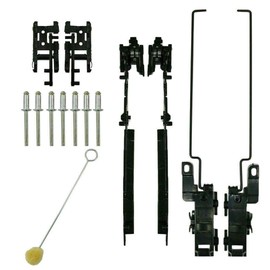 EACCESSORIES EA Sunroof Track Assembly Repair Kit fit for Ford Expedition 2000-2017 (2001 2002 2003 2004 2005 2006 2007 2008 2009 2010 2011 2012 2013 2014 2015 2016 Years Included)