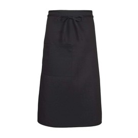 FAME F24 Full Length Bistro Apron - Black (WFA18321BK)