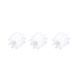 uxcell 30pcs Plastic Gears 9 Teeth Model 092A Reduction Gear Plastic Worm Gears for RC Car Robot Motor