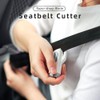 SINSEN Car Safety Hammer, 2-Pack Window Glass Breaker & Seatbelt