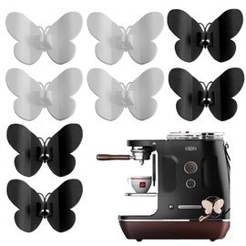 Cord Organizer for Appliances 8 Pack Cord Organizer for Kitchen Appliance Butterfly Appliance Cord Organizer for Mixer Air Fryer Keep Your Kitchen Appliances Cord Tidy（White & Black）