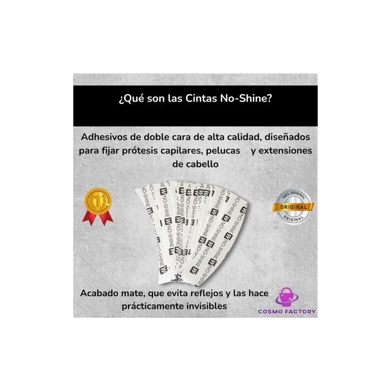 Cintas Protesis Capilar No Shine Walker Tape Original 36 Pzs