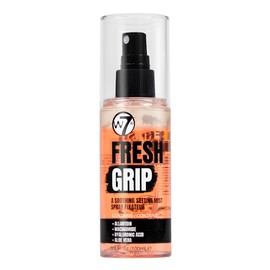 W7 Fresh Grip Soothing Setting Spray - Hydrating Bi-Phase Formula with Hyaluronic Acid & Vitamin E for Long-Lasting Makeup Hold, 3.38 fl oz | W7