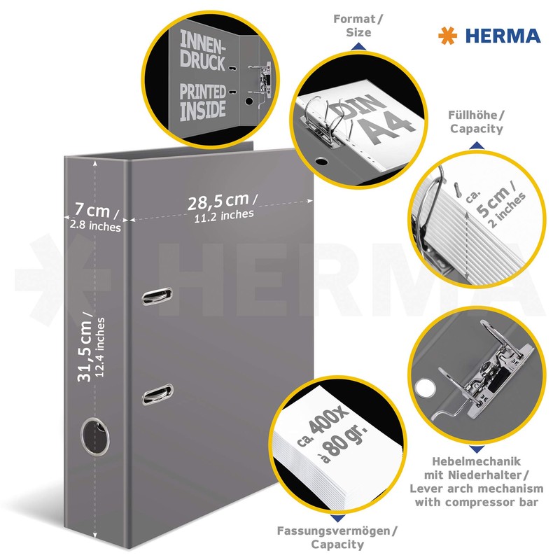 Herma 19819 Learning Folder, DIN A4, Frieda and Friends, 7