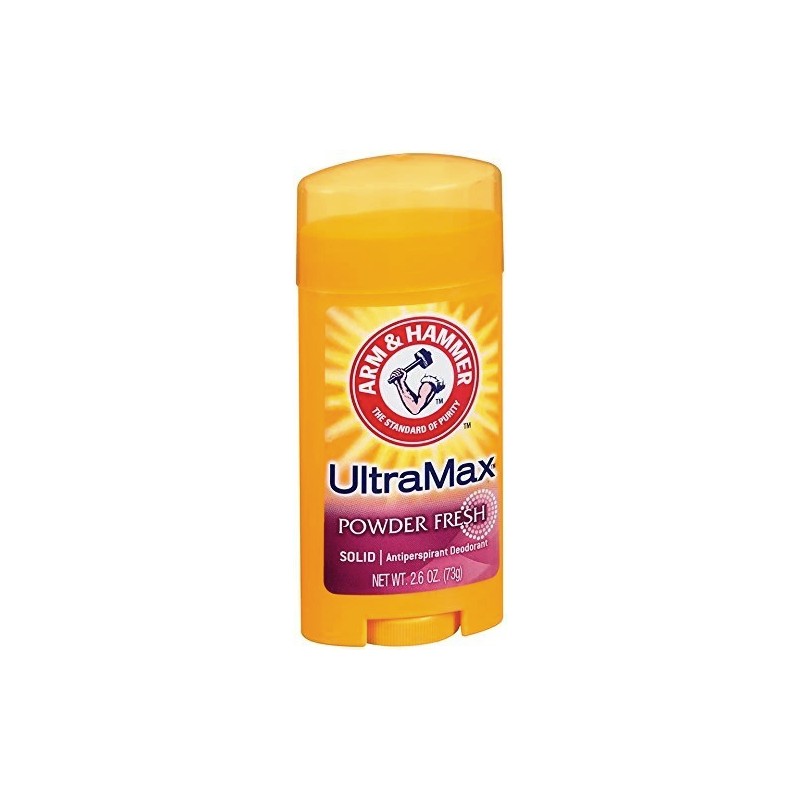 2 Pack Arm & Hammer Ultramax Anti Perspirant Deodorant Powder