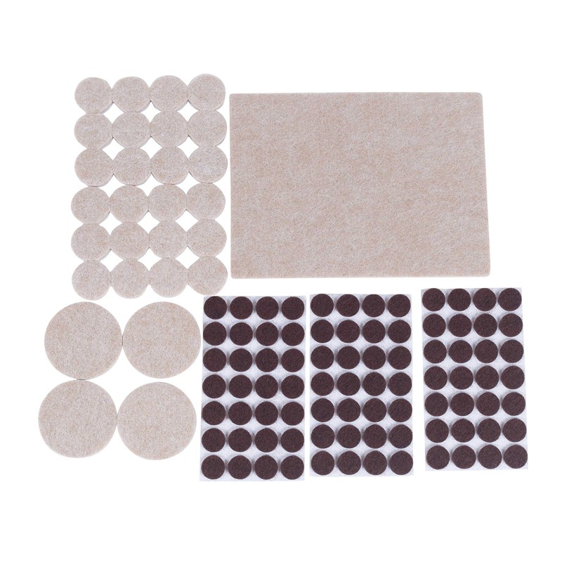 Jacent Heavy Duty Self Adhesive Felt Pads, 113 Pieces per