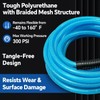 50FT 1/4 Inch Polyurethane Air Hose for Compressor - Flexible