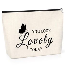 Encouragement Gift for Friend Sister Makeup Bag Sister Birthday Gift Sister Gift from Sister Inspirational Gift for Bestie Motivational Gifts for Women Girl Cosmetic Bag Graduation Gift for Bestie