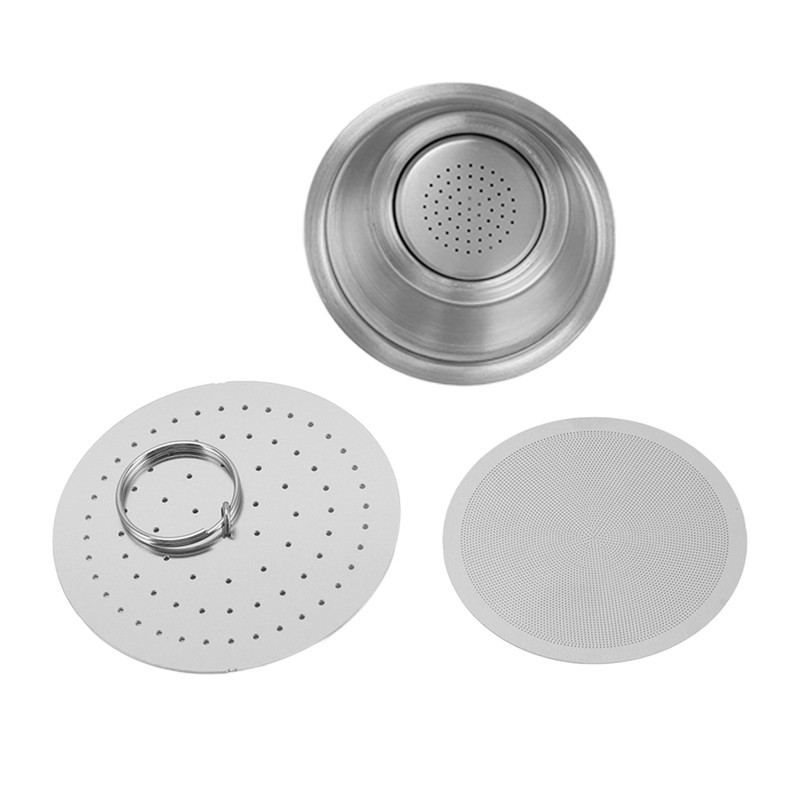 Stainless Steel Refill Coffee Capsules Reusable Coffee Filter Cup Set