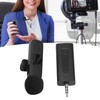 3.5mm Wireless Lavalier Lapel Microphone Intelligent Noise Canceling Automatic Pairing