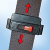 Tension Adjuster Seat Belt (Pack of 8, White)
