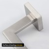 GERZWY SUS 304 Stainless Steel Hand Towel Holder Modern Bathroom