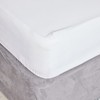 Highams King Size Fitted Sheets White Luxury Plain Dyed Deep