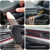 OSIFIT Car Interior Trim Strips,Universal 33ft Car Electroplating Decoration Styling