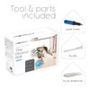 Milliard Peanut Ball Physio Roll for Exercise, Therapy, Labor, Birthing