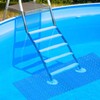 Large Swimming Pool Ladder Mat 17"x38" Protective Ladder Pad Non-Slip