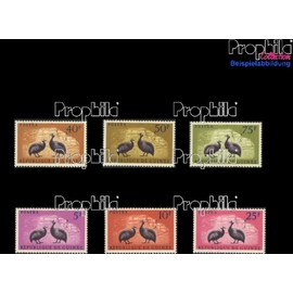 Prophila Stamps for collectors: Guinea 80-85 (complete.issue.) unmounted mint/never hinged 1961 Guinea fowl