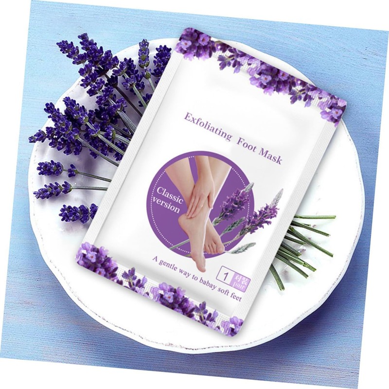 Cabilock Mascarillas Exfoliantes para Pies 2 Pares Blanqueadoras Hidratantes para