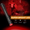 LIAISIMI Red Light Torch Mini Red LED Flashlights with Pen