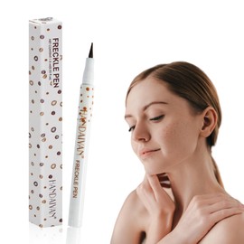 Freckle Pen, Durable Natural Lifelike Freckle Makeup Pen, Freckle Pen Makeup, Freckle Tool for Natural Effortless Sunkissed Makeup (Light Brown)