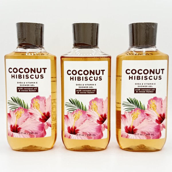 Coconut Hibiscus Bath & Body Shower Gel Bundle | Set