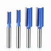4Pcs 6mm Shank High-quality Milling Cutter Flush Trim With Bearing