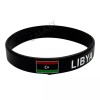 Libya Bracelet / Libya Flag Silicone Rubber Bracelet