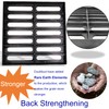 Cast Iron Drain Grate, Driveway Channel Cover 16x16 in |