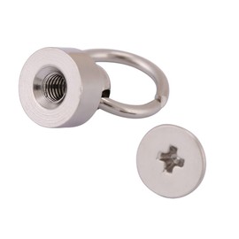 ZJchao Conjunto de Remaches, 20 Piezas Sujetadores de Remaches DIY Cuero Artesanal Monedero Caja del teléfono Cadena Bolsa + Tornillos 8mm Cuatro Colores Sujetadores de Remaches para Bricolaje(#2)