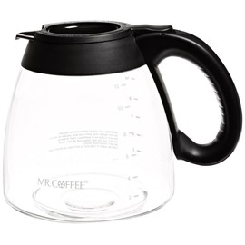 Mr. Coffee 12-Cup Replacement Decanter for FT and IS Series, Black, IDS13-RB