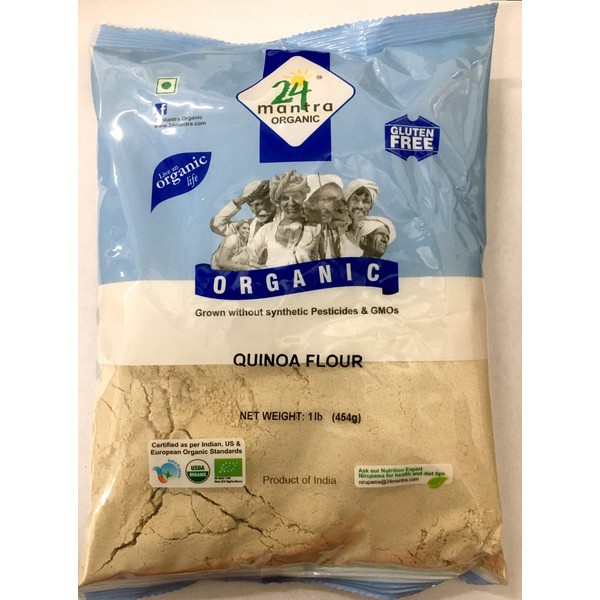 24 Mantara Organic Flour, Quinoa, 1 Pound