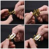 6PCS Purse Lock Bee Shape Locks Bag Hardware Twist Turn