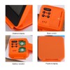 Portable Foldable Tabletop Travel Digital Alarm Clock with Temperature Calendar