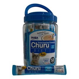 Churu Premio Para Gato De Dieta 50 Piezas Sabor Atún