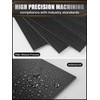 Kalolary Carbon Fiber Board, Real Carbon Fiber Sheets 0.5mm-5mm, 100%