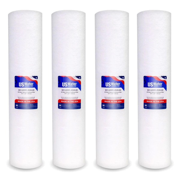 US Water Systems Spun Polypropylene Sediment Filter 4.5 X 20