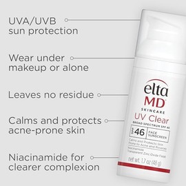 Eltamd Uv Clear Protector Solar Facial, FPS, 48 g