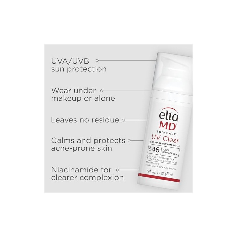 Eltamd Uv Clear Protector Solar Facial, FPS, 48 g