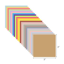 (24 Pack) Sticky Notes 3x3 inch, Self-Stick Pads Bright Colors Sticky Note for Home, Office, Notebook,50Sheets/Pad Total 1200 Sheets
