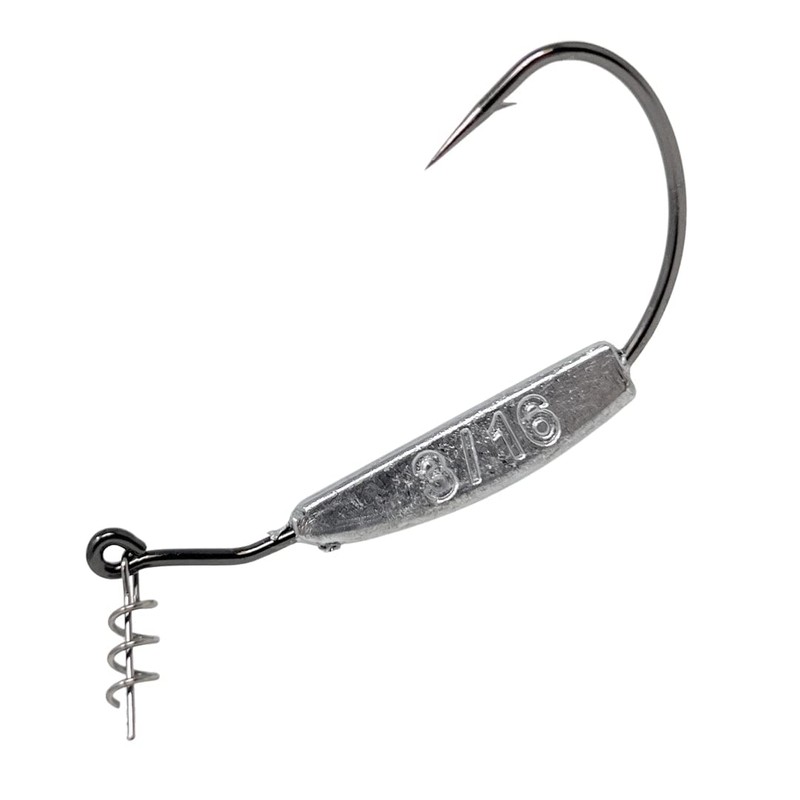 Reaction Tackle Weighted Swimbait Hooks - 3/16oz 3/0