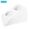 PATIKIL 2 x 2 Coin Flips, 50 Pack 40mm Cardboard
