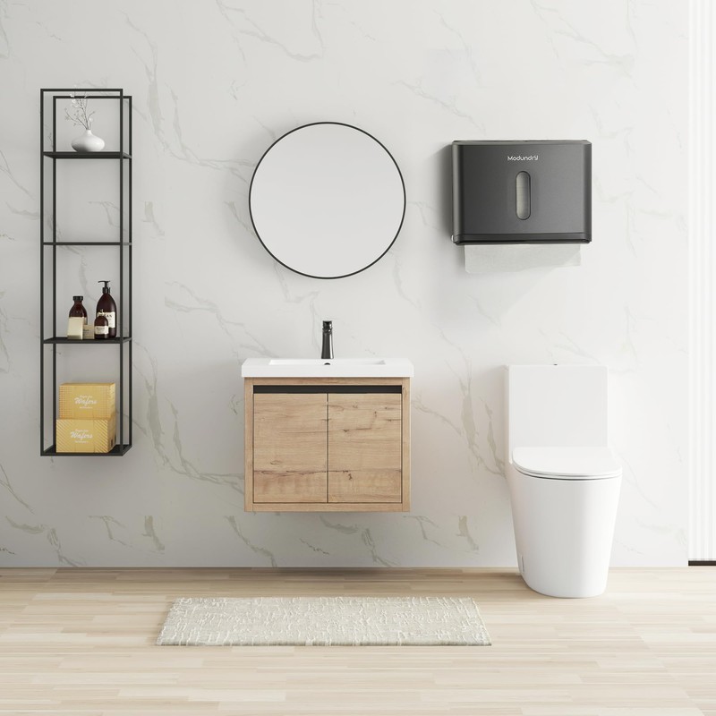 Modundry Wall Mounted Paper Towel Dispenser Tissue Box Dispenser Commercial
