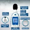 PeakTech Digital Sound Level Meter 30-130 dB in A-Rating 1/2