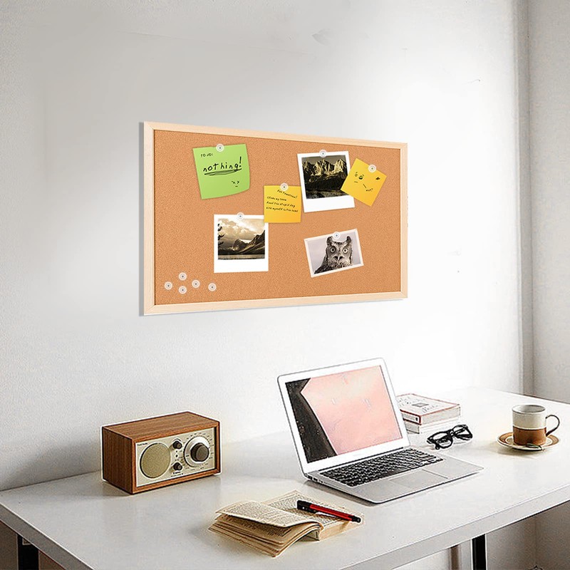 Zimoer 100 transparent drawing pins, push pins and push pins,